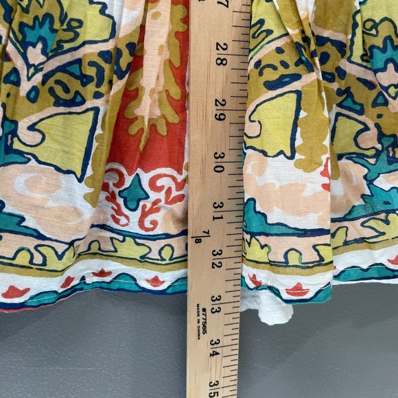 Cleobella Magdalena Mini Dress Las Palmas Sz Medium Paisley Boho Balloon Sleeve - Picture 11 of 11